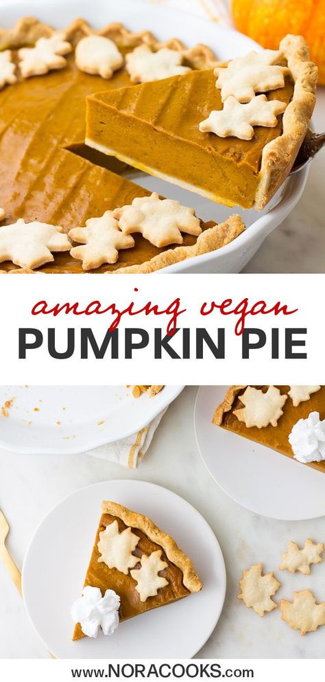 Vegan Crust, Dairy Free Thanksgiving, Vegan Pumpkin Pie Recipe, Dairy Free Pumpkin Pie, Thanksgiving Vegan, Paleo Snack, Christmas Dessert Table, Dairy Free Pumpkin, Vegan Holiday Recipes