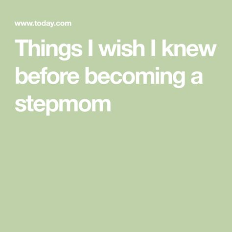 Things I wish I knew before becoming a stepmom Becoming A Stepmom, Being A Stepmom, Step Mom Advice, Evil Stepmother, New Step, Parenting Plan, Step Parenting, Step Mom, Step Kids