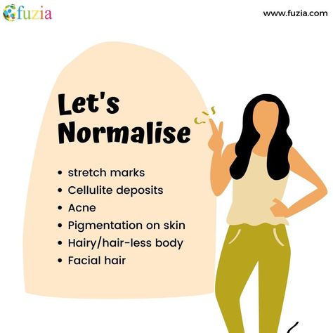 Don't let society tell you otherwise, your body is not waiting to be approved by the "Beauty Standards" set by it! Comment what else you want to be normalised! #normalise #bodypositive #bodypositivity #bodypositivemovement #girlpower #smashthesociety #bodyhair #stretchmarksremoval Awareness Quotes, The Dating Divas, Polycystic Ovaries, Dating Divas, Wax Strips, Excess Hair, Body Hair Removal, Study Plan, Hair Stylist Life