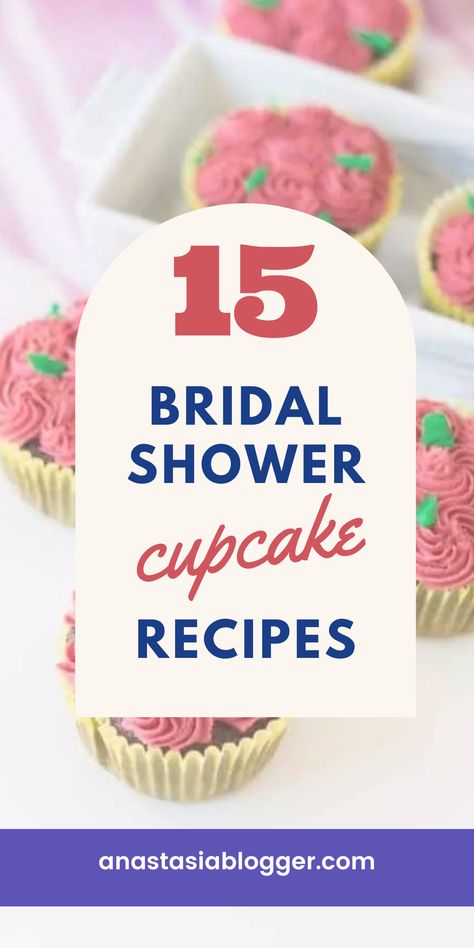 Everything should look totally amazing when it is anything connected to your wedding day. All things considered, here are 15 lovely and delectable cupcake recipes for a bridal shower! Bridal Shower Cupcake Flavors, Wedding Shower Cupcake Ideas, Bridal Shower Cupcakes Ideas, Bridal Shower Cupcake Ideas, Lemon Drizzle Cupcakes, Chocolate Coconut Cupcakes, Marshmallow Flower Cupcakes, Mini Cupcake Recipes, Bridal Cupcakes