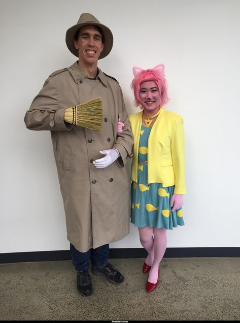 #bojackhorseman #netflix #tv #outfits #costume #diycostume #cosplay #halloween  #vincent-adultman Bojack Halloween Costume, Vincent Adultman, Bojack Horseman Costume, Princess Carolyn, Purim Costumes, Tv Outfits, Cute Couple Halloween Costumes, Matching Costumes, Netflix Tv