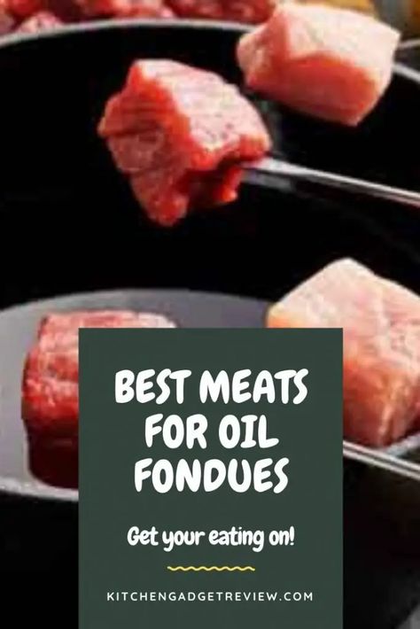 Best Meats for Fondue: Find out the Best Cuts of Meat for Oil Fondues Oil Fondue Recipes, Oil Fondue, Broth Fondue Recipes, Fondue Recipes Meat, Fondue Dippers, Easy Fondue, Fondue Dinner, Fondue Night, Beef Marinade