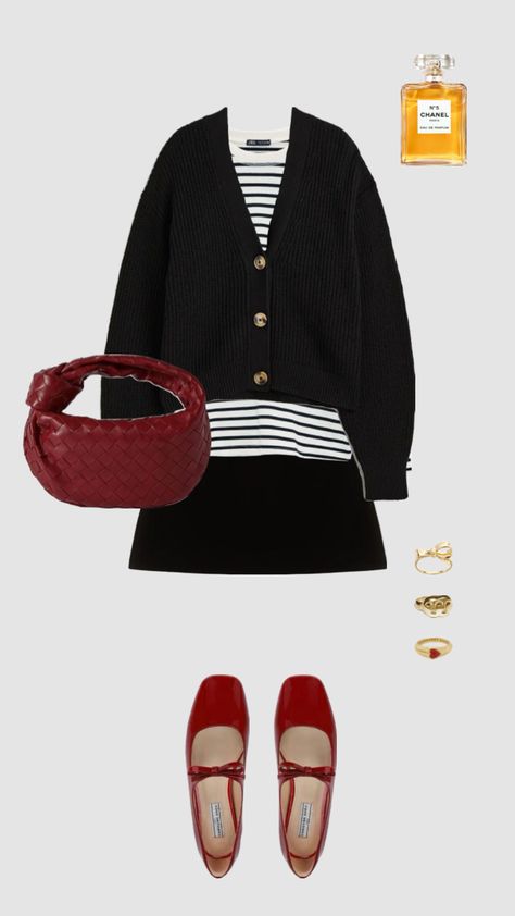 messy french girl outfit aesthetic spring Messy French Girl Outfits, French Core, French Girl Outfits, Core Outfits, French Outfit, Aesthetic Spring, Daily Outfit Inspiration, Outfits Polyvore, Model Outfits