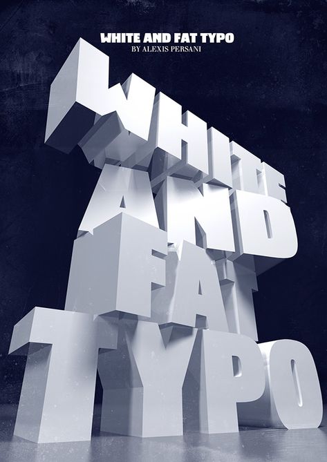 3d Type Design, 3d Typography Design, Tipografi 3d, 3d Cinema, Typo Poster, 3d Type, 3d Lettering, 3d Poster, Typo Design