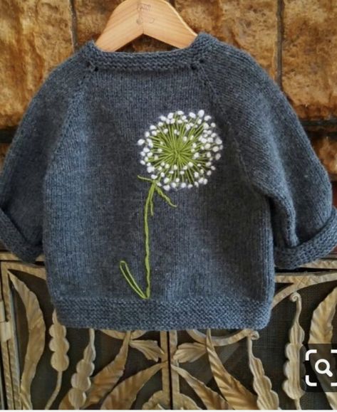 Diy Tricot, Baby Mode, Easy Knitting Projects, Pull Bebe, 자수 디자인, Baby Diy, Trendy Baby, Diy Knitting, Knitting For Kids