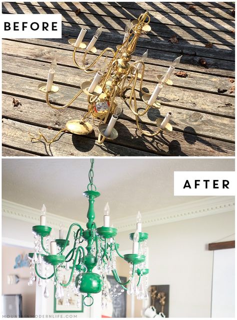 Townhouse Updates, Backyard Lighting Diy, Chandelier Diy, Diy Luminaire, Chandelier Makeover, Old Chandelier, Backyard Wedding Lighting, Diy Outdoor Lighting, Outdoor Chandelier