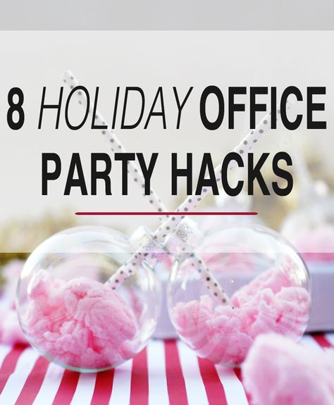 Holiday Season means Holiday parties! 8 Holiday Office Party Hacks -- right here! Office Holiday Party Ideas, Carnival Games For Kids, Office Party Games, Work Holiday Party, Office Party Decorations, Holiday Party Foods, Office Christmas Party, Party Tickets, Office Holiday Party