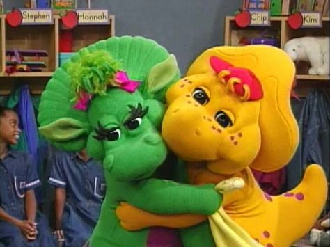 Barney Oh Brother She's My Sister Eleventh Birthday, Sister Songs, Family Unity, Christian Birthday, Silly Hats, Hugs And Cuddles, Kids Zoo, Friends Episodes, Nostalgia Aesthetic