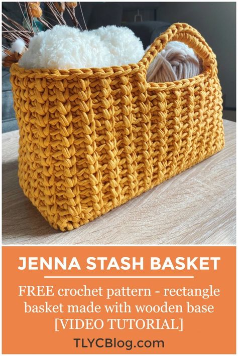 Tl Yarn Crafts, Crochet Basket Pattern Free, Crochet Storage Baskets, Crochet Baskets, Crochet Storage, Crochet Cushion Cover, Confection Au Crochet, Crochet Basket Pattern, Crochet Simple