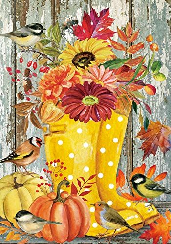 Painted Fall Flowers, How To Paint Fall Flowers, Fall Birds, Fall Flower Drawings, Fall Flowers Painting Acrylic, Painting Fall Flowers, Fall Art Work, Autumnal Paintings, Autumn Flowers Painting