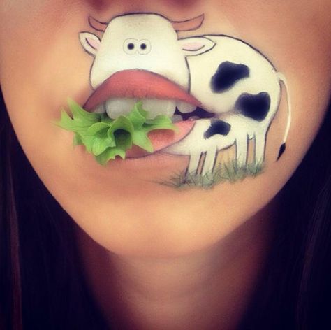 lip-art-laura-jenkinson-40 Halloween Costumes Inspiration, Weird Makeup, Mouth Painting, Inspiration Deco, Kids Face Paint, Nice Lips, Lipstick Art, Face Painting Designs, Cute Cartoon Characters