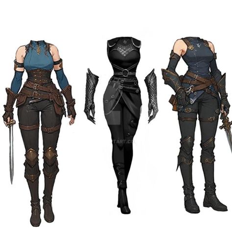 Dnd Outfits, Warrior Outfit, Fair Outfits, Female Armor, Character Clothes, Ren Fair, Fantasy Clothes, Concept Clothing, Character Clothing