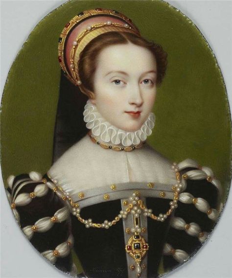 Mary Stuart Mary Stuart Portrait, Mary Queen Of Scots Painting, Tudor Portraits, Mary Queen Of Scotland, 16th Century Portraits, Mary Stewart, House Of Stuart, Elizabethan Fashion, Marie Stuart