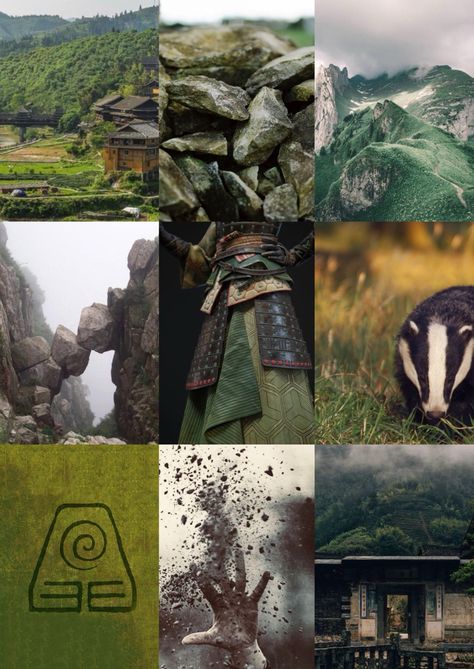 Earth Avatar Aesthetic, Plant Bending Avatar, Avatar The Last Airbender Earth Kingdom Clothes, Atla Earth Kingdom Aesthetic, Avatar The Last Airbender Earth Kingdom, Earth Nation Avatar, Earth Bending Outfit, Avatar The Last Airbender Astethic, Earth Bending Aesthetic