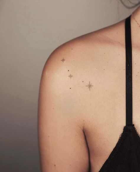 Imgur: The magic of the Internet Zodiac Constellation Tattoo, Star Constellation Tattoo, Aesthetic Tattoo Ideas, Small Star Tattoos, Twin Tattoos, 20 Aesthetic, Constellation Tattoo, Gemini Tattoo, Zodiac Sign Tattoos