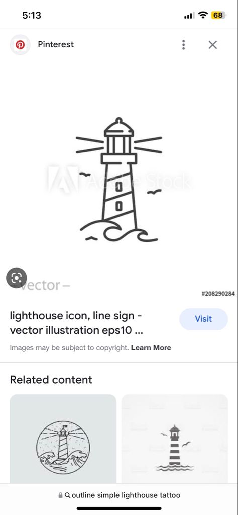 Lighthouse Outline Tattoo, Lighthouse Line Tattoo, Lighthouse Outline, Lighthouse Illustration, Lighthouse Tattoo, Outline Tattoo, Line Tattoo, Continuous Line Drawing, Tat Ideas