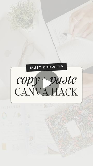 kate handling on Instagram: "MOST FAVORITE CANVA HACK

Ok, you have to tell me if you knew about this crazy Canva hack.

I use Command C + Command V to copy and paste in Canva. You have probably heard me say this a million times in my tutorial videos. 

BUT!!!

Watch this tutorial and find out how you can copy and paste text, graphics, and elements even faster and easier.

Are you going to use this? I do all the time.

Looking for some more Canva tips and tricks? Comment BEST and I’ll send you a link for my free guide.

#canva #canvalover #canvateacher #canvadesign #canvadesigns #canvalove #canvaapp #canvatemplates #canvatemplate #canvatutorial #canvatutorials #canvaforbeginners #canvaforentrepreneurs #canvaforbusiness #canvatipsandtricks #canvahack #canvahacks #canvatips #canvatraining #c Canva Hack, Canva Tips And Tricks, Canva Tips, Copy Text, Text Graphics, Copy And Paste, Canva Tutorial, Design Hack, Latest Design Trends