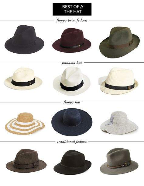 Best Of The Web: Hats Types Of Hats For Women, Fedora Hat Outfits, Posh Clothing, Women Fedora, Floppy Hats, Women Hats Fashion, Fedora Hat Women, Trendy Hat, Womens Fashion Inspiration