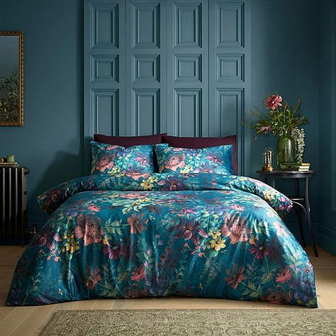 Braided Fleece, Teal Bedding, Blanket Tutorial, King Duvet Set, Floral Bedding Sets, Velvet Duvet, Catherine Lansfield, Sew Simple, King Duvet Cover Sets