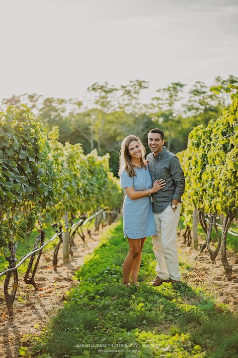 Truro Vineyards Engagement Photo Session on Cape Cod in Truro Massachusetts –  Sarah Murray Photography #capecodengagementphotography #capecodengagementphotos #capecodengagement #capecodbeachengagement #sarahmurrayphotography Truro Massachusetts, Vineyard Photoshoot, Cape Cod Massachusetts, Cape Cod Wedding, Truro, Gorgeous Couple, Family Photo Sessions, Portrait Ideas, Deep Love