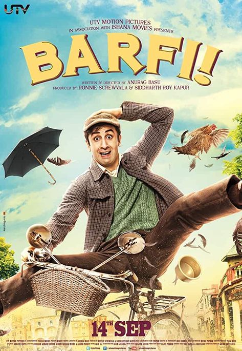 Old Film Posters, Anurag Basu, Bollywood Posters, Movies 2019, Ranbir Kapoor, Movie Poster Art, Bollywood Movie, Hindi Movies, Popular Movies