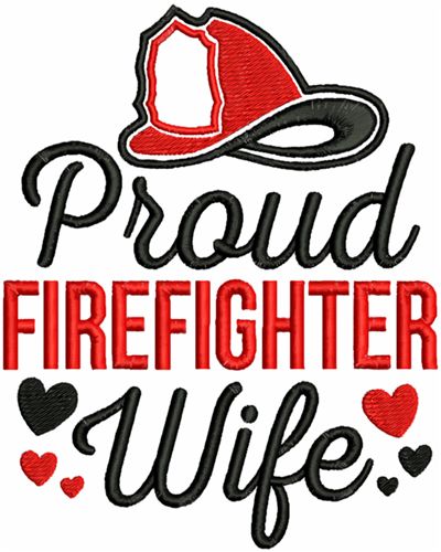 Firefighter Wife, Firefighter, Machine Embroidery Designs, Embroidery Design, Embroidery Patterns, Machine Embroidery, Embroidery Designs, Embroidery, Pattern