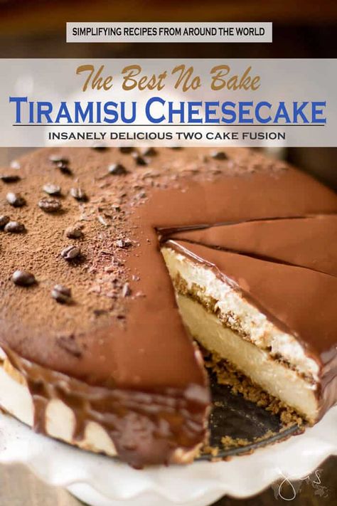 No Bake Tiramisu Cheesecake, No Bake Tiramisu, Tiramisu Recipes, Tiramisu Cheesecake, Mediterranean Diet Plan, Tiramisu Cake, Tiramisu Recipe, Savory Cakes, Sweet Pastry