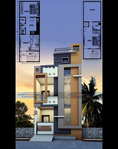 Size - 15x50 Yes !! Complete solution of your dream house is here ,Get modern designs with… in 2022 | House roof design, Small house design plans, Modern small house design Design Small House, Mini House Plans, Low Budget House, Comedy Sketch, Kitchen Fashion, Narrow House Designs, 2bhk House Plan, Little House Plans, Small House Elevation