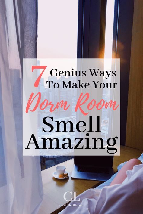 Room Smell Good, Always Smell Good, Dorm Room Necessities, College Dorm Checklist, College Dorm Organization, Small Dorm, College Dorm Room Essentials, Dorm Room Hacks, Dorm Room Storage