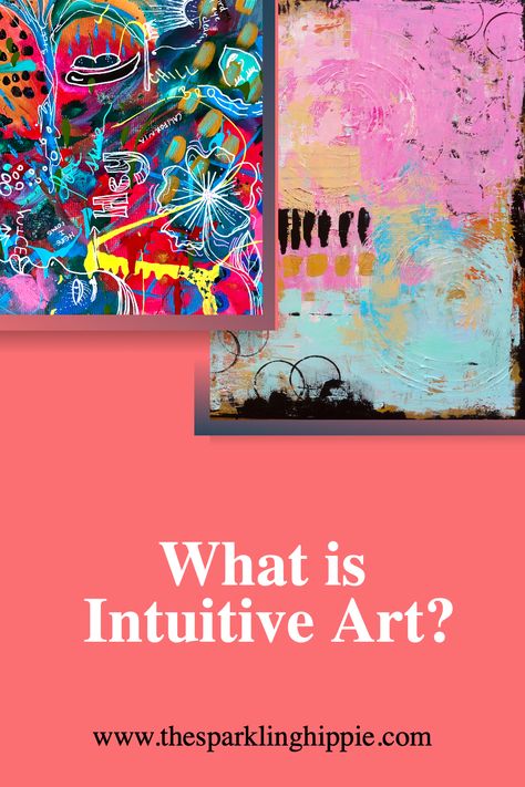 How To Express Yourself Through Art, Painting Feelings Thoughts, Shapes And Emotions, Abstract Collage Art Painting, Intuitive Art Spiritual, Cool Art Techniques, Intuitive Art Ideas, Colorful Abstract Art Inspiration, Intuitive Journaling