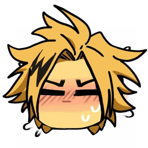 Denki <3 Denki Aesthetic, Denki Mha, Denki X Shinsou, Bakugou Icons, Emoji Cute, Chibi Stickers, Human Pikachu, Mha Boys, Kaminari Denki