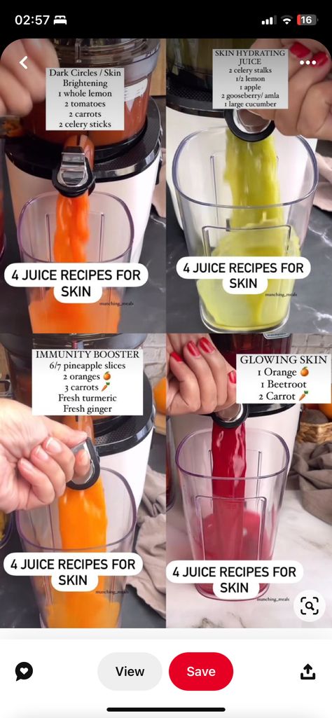 Makanan Rendah Kalori, Fresh Juice Recipes, Healthy Juicer Recipes, Resep Smoothie, Healthy Juice Drinks, Juice Cleanse Recipes, Easy Healthy Smoothies, Resep Diet, Juicer Recipes