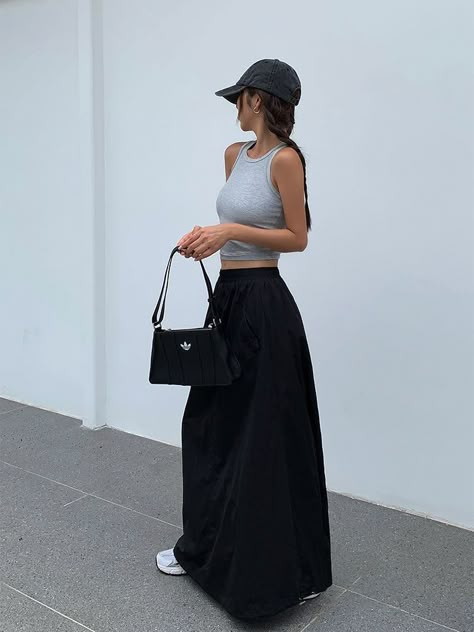 Japan Inspired Outfit, Japan Travel Outfit Summer, China Outfits Style, Asia Street Style, Korea Summer Fashion, Japan Outfit Summer, Heels Work Outfit, Casual Party Outfit, Japan Outfit