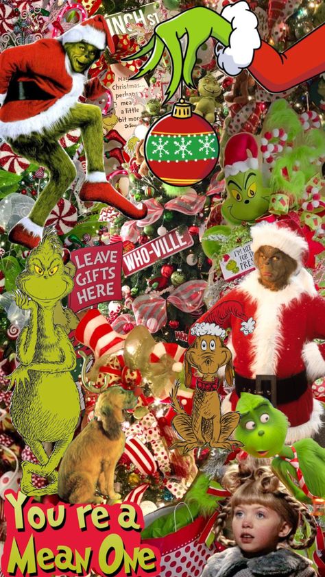 #grinch #grinchmas #christmas Grinch Astethic Pictures, Whoville Christmas Background, Merry Christmas Wallpaper Grinch, Christmas Grinch Background, Christmas Backgrounds The Grinch, Cute Christmas Wallpapers Aesthetic Grinch, The Grinch Wallpaper Iphone Jim Carey, Preppy Christmas Wallpaper Grinch, Grinch Wallpaper Ipad