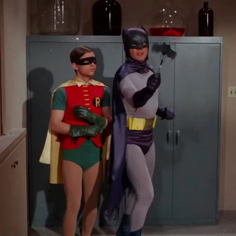 batman and robin 1966 icons Batman 1966 Tv Series, Robin And Batman Costumes, Batman And Robin Halloween Costumes, Batman And Robin Couple Costume, Batman Robin Costume, Nostalgic Costumes, Batman And Robin Costume, Robin Halloween Costume, Batman And Robin Costumes