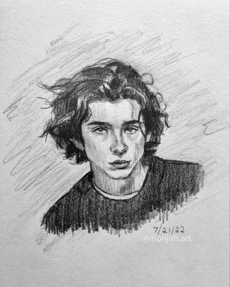 Timothee Chalamet Art Sketch, Timothee Chalamet Drawing Sketch, Drawing Timothee Chalamet, Timothee Chalamet Drawing, Draw Pencil, Portraiture Drawing, Watercolour Inspiration, Sketches Easy, Mini Canvas Art