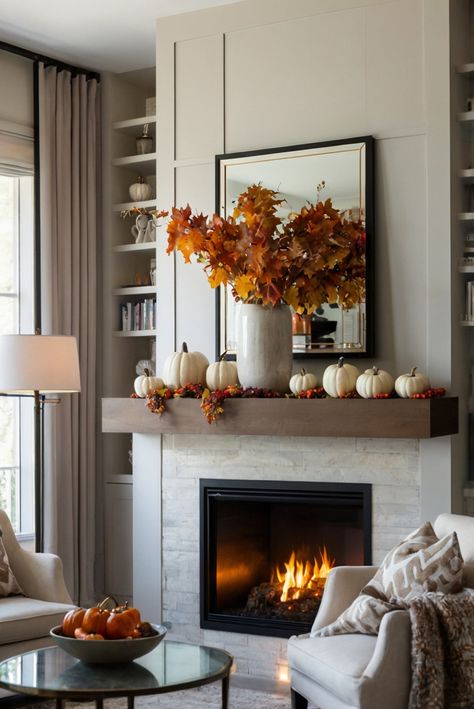 Fall Furniture , Autumn Cozy Fall ,Decor Easy Fall ,
Decor Neutral Fall ,Decor Fall ,Decor Inspiration ,Fall Decor Ideas Mantle Modern, Mantle Decor Fall, Modern Fall Decor Ideas, Mantle Styling, Ad Inspiration, Fall Mantle Decor, Wooden Wreath, Modern Fall Decor, Pumpkin Vase