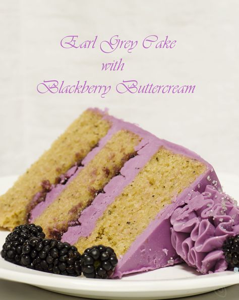 Earl Grey Lavender Cake, Lavender Earl Grey Cake, Earl Grey Cake Recipe, Earl Grey Cake, Tooth Cake, Lavender Cake, Turnover Recipes, Tea Cakes Recipes, Swiss Meringue Buttercream