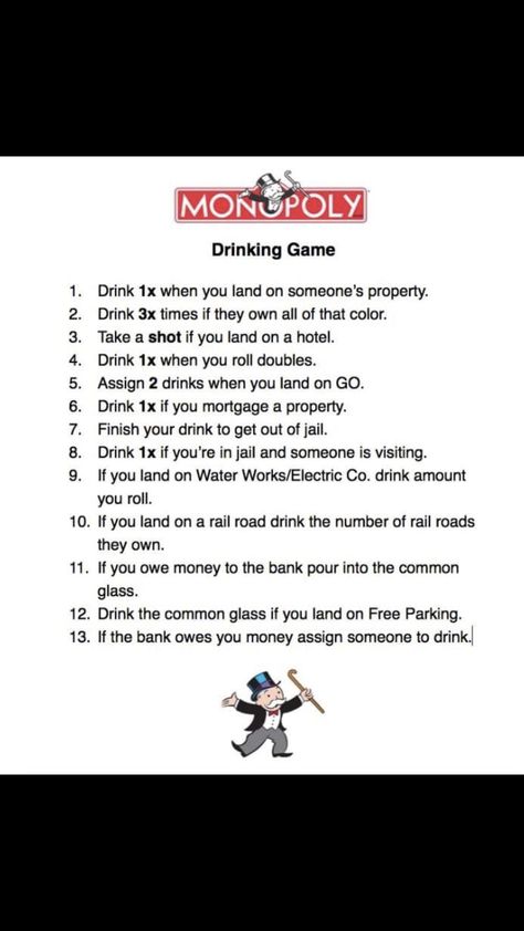 2 Person Drinking Game, Two Person Drinking Games, Monopoly Drinking Game, Paint And Drink, Drinking Games For Parties, Drinking Game, Fun Party Games, Take A Shot, Family Tradition