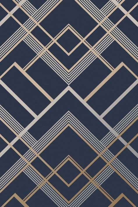 Blue Wallpaper Texture Seamless, Embose Designs, Interior Wallpaper Texture Seamless, Blue Wallpaper Texture, Wall Paper Ideas, Wallpaper Texture Seamless, Gold Geometric Wallpaper, Blue Geometric Wallpaper, Wallpaper Bedroom Feature Wall