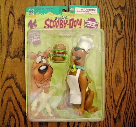 1999--SCOOBY-DOO "Chef Scooby-Doo" (Action Figure) by Equity [NIP] The Cartoon, Action Figures Collection, Cartoon Network, Scooby Doo, Action Figure, Action Figures, Chef