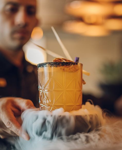 As we approach Mexican Independence Day (Sept 16), we've called on our favorite Mexican hotels, tequila brands and mezcal producers to share their favorite cocktail recipes. Today, we travel to Montage Los Cabos to sample the El Quemado. Along with the expected mezcal lead, this recipe also calls for Nixta Liqueur, another distinctively Mexican ingredient made from maize. See link for the recipe. #elitetraveler #cocktailoftheweek #cocktails #happyhour #mixology Churro Cocktail, Best Sipping Tequila, Winter Terrace, Mezcal Brands, Mexican Cocktail, Tequila Brands, Autumn Cocktail, Mexican Cocktails, Smoked Cocktails