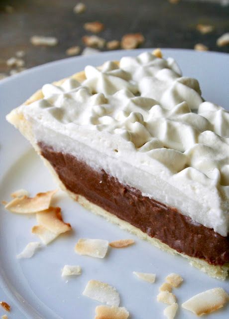 Chocolate Haupia Pie Haupia Pie Recipe, Chocolate Haupia Pie Recipe, Chocolate Haupia Pie, Milk Chocolate Pudding, Chocolate Haupia, Haupia Pie, Utah Food, Hawaiian Desserts, Coconut Milk Chocolate