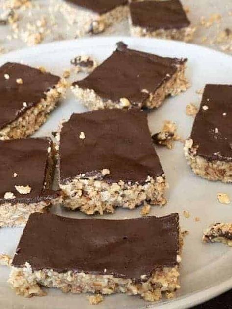 Chex Treats, Chocolate Nut Bars, Van Recipes, Cinnamon Chex, Nut Bars, Keto Granola, Bakers Chocolate, Nut Bar, Healthy Baking Recipes