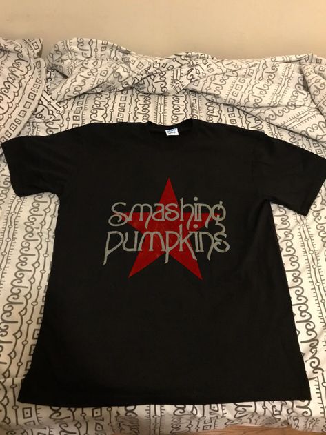 Vintage Smashing Pumpkins Just Say Maybe 90s Tour T shirt – Houseofvintageshirt Pumpkin Tshirt, Mission To Mars, Smashing Pumpkins, Great T Shirts, Tour T Shirts, Vintage Shirts, Digital Printing, Modern Vintage, High Performance