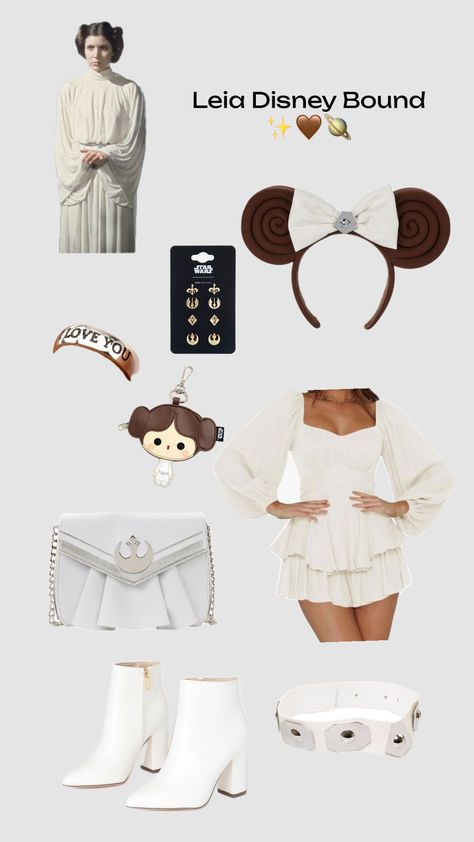 Leia Disney Bound Outfit ✨🪐 Disney