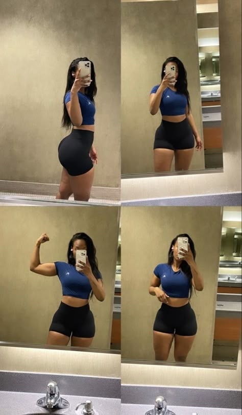 Slim Thick Body Reference, Thick Body Reference, Fitness Wear Outfits, Cute Gym Outfits, Gym Fits, Ideal Body, Fitness Inspiration Body, Body Reference, Body Inspiration