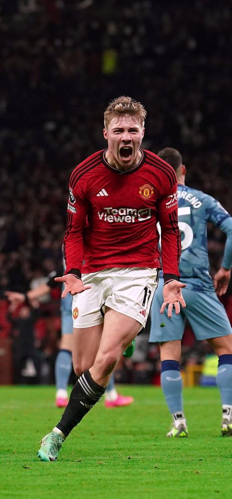 Rasmus Hojlund First Premier League Goal Wallpaper Ja Morant Dunk Wallpaper, Goal Wallpaper, Arsenal Vs Manchester United, Mufc Manchester United, Alessandro Del Piero, Manchester United Team, Manchester United Wallpaper, Manchester United Legends, Premier League Teams