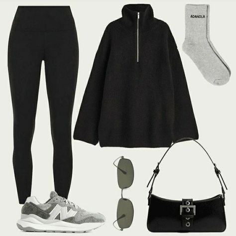 Traveling Fits, Running Errands Outfit, Capsule Wardrobe Women, Trainers Outfit, September 21, Alternative Outfits, Lookbook Outfits, Winter Fashion Outfits, Winter Looks