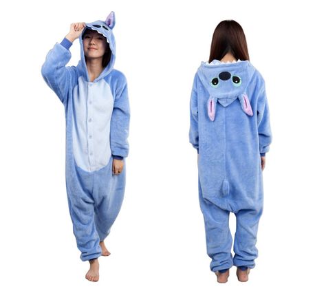 Stich Onesie, Lilo And Stitch Onesie, Pajama Party Outfit, Unicorn Onesie Pajamas, Lilo I Stitch, Matching Onesies, Stitch Pajamas, Cute Couple Halloween Costumes, Homemade Halloween Costumes